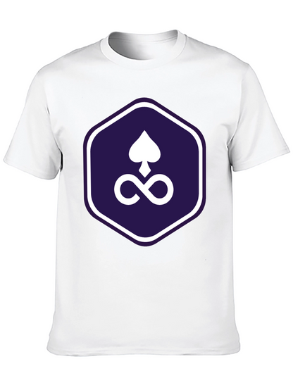 Spades Infinity Symbol Graphic Tee - Mens Black T-Shirt