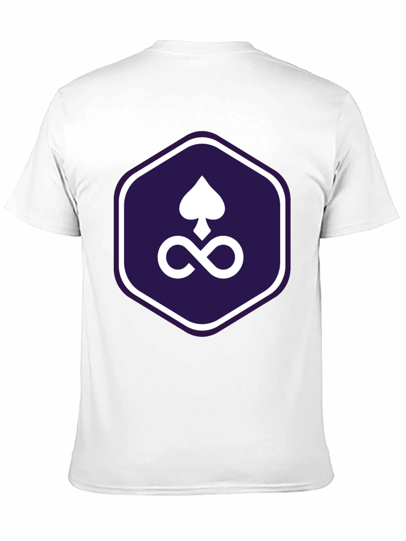 Spades Infinity Symbol Graphic Tee - Mens Black T-Shirt