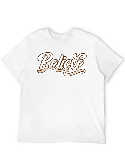 Believe Graphic Tee - Stylish Comfort
