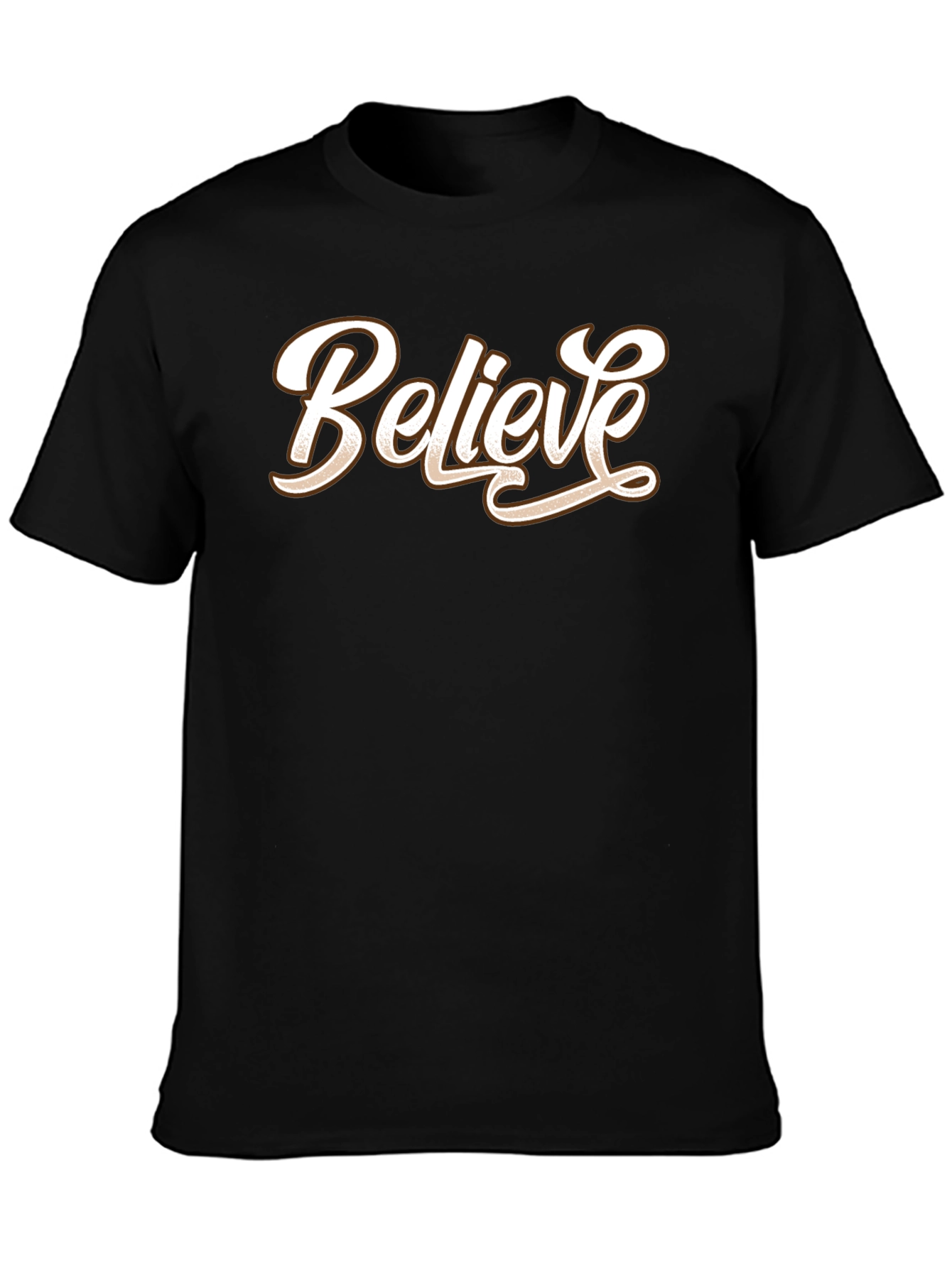 Believe Graphic Tee - Stylish Comfort
