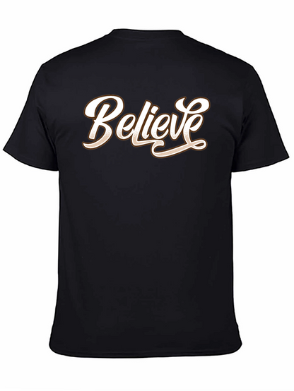 Believe Graphic Tee - Stylish Comfort