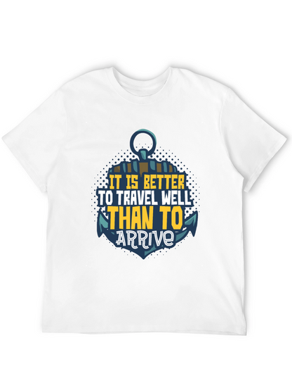 Travel Well Anchor Graphic T-Shirt