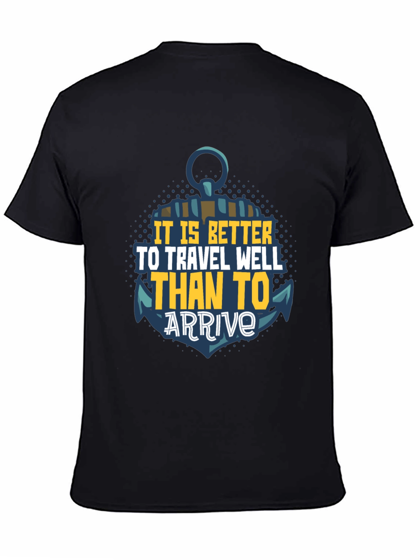 Travel Well Anchor Graphic T-Shirt