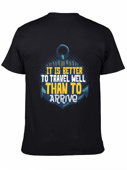 Travel Well Anchor Graphic T-Shirt