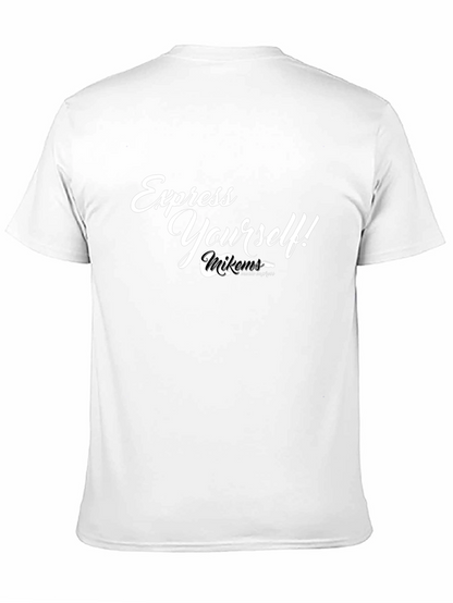 Express Yourself Black Graphic Tee