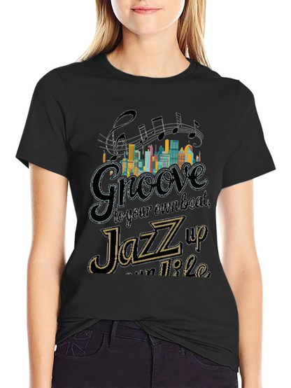 Groove Your Own Beat Jazz Music T-Shirt