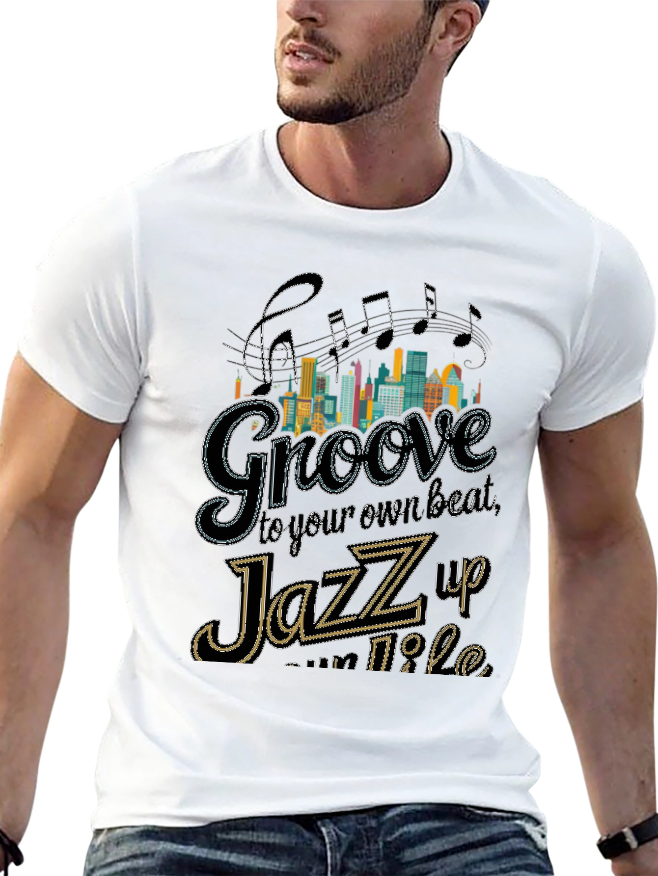 Groove Your Own Beat Jazz Music T-Shirt
