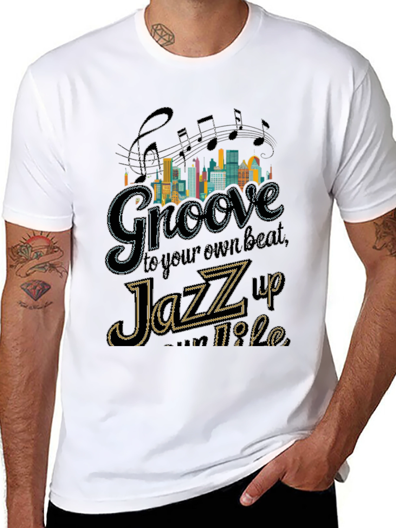 Groove Your Own Beat Jazz Music T-Shirt