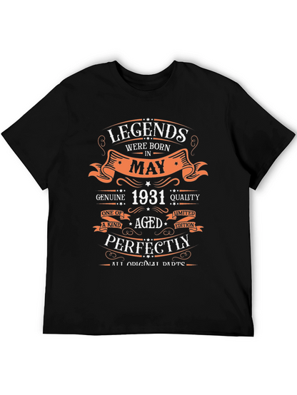 Legends Born in May 1931 T-Shirt