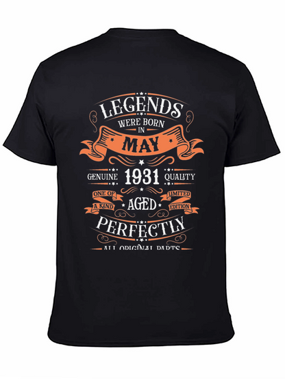 Legends Born in May 1931 T-Shirt
