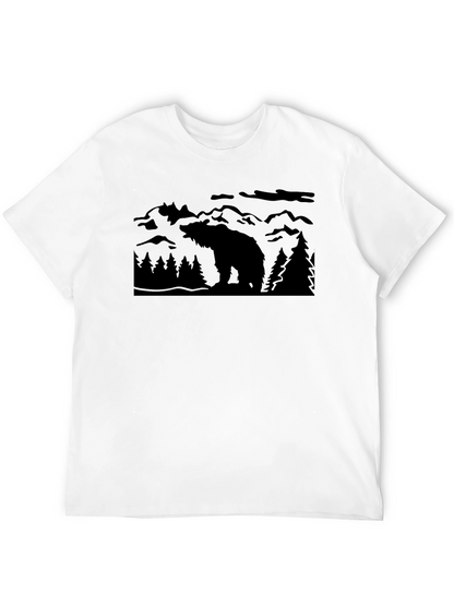 Black Bear Mountain Silhouette T-Shirt