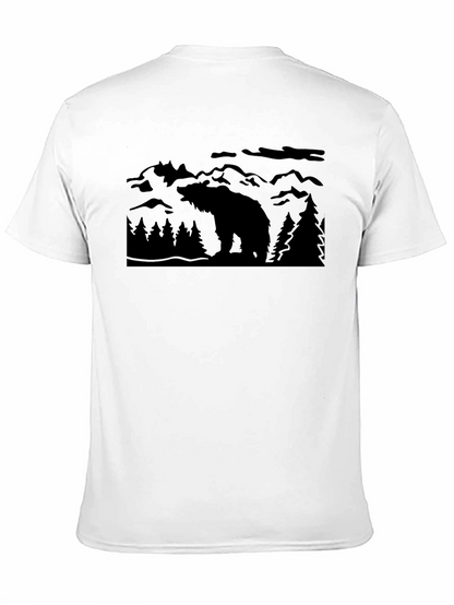 Black Bear Mountain Silhouette T-Shirt
