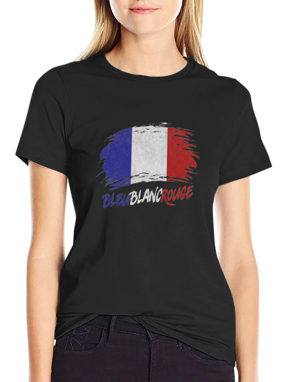 Bleu Blanc Rouge France Flag T-Shirt