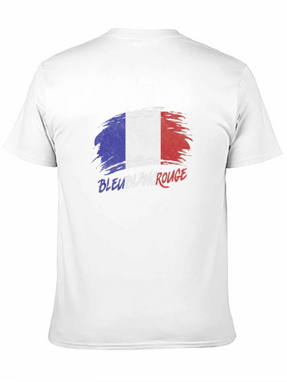 Bleu Blanc Rouge France Flag T-Shirt