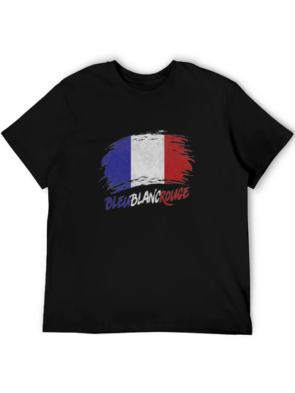Bleu Blanc Rouge France Flag T-Shirt