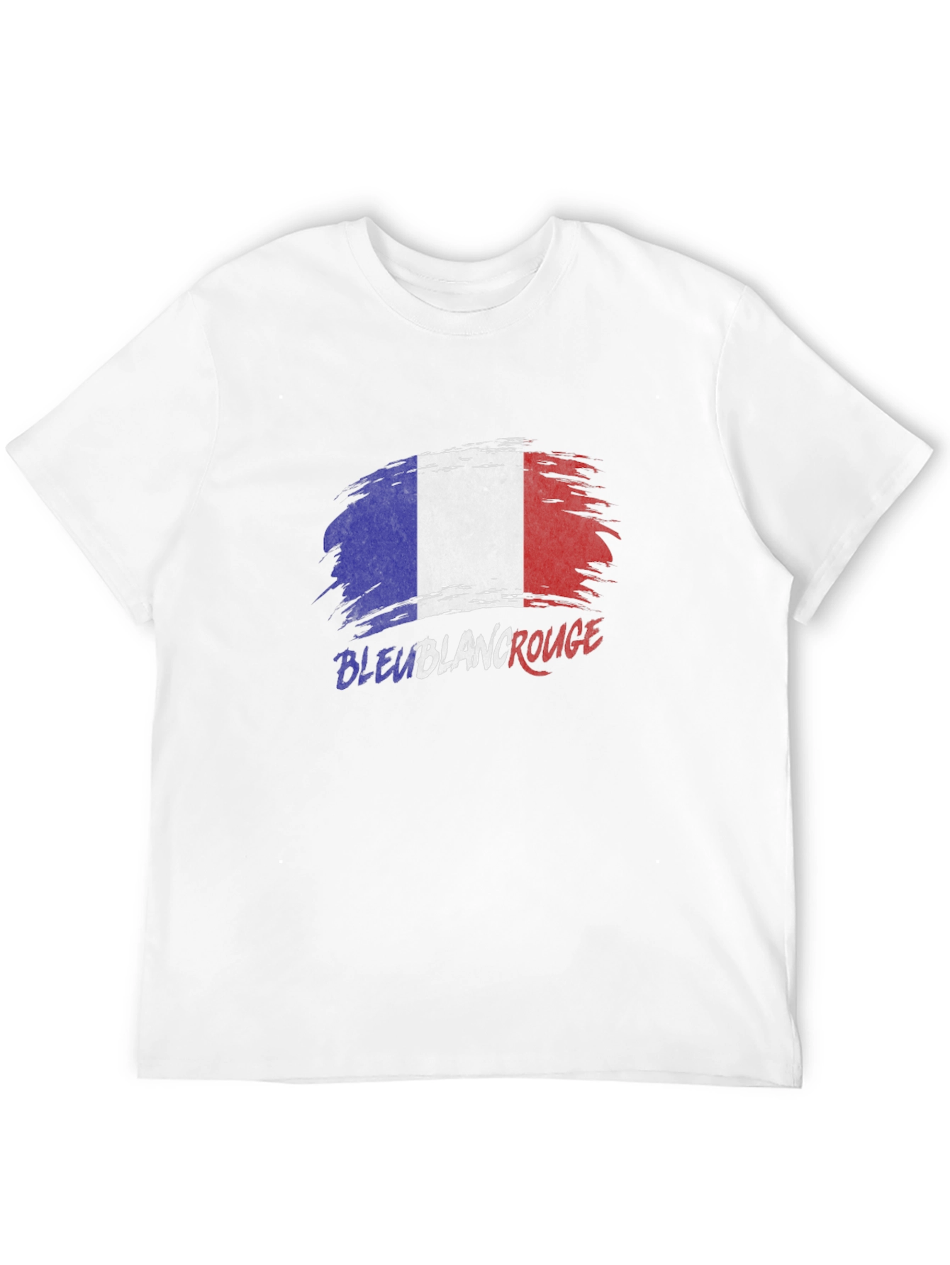 Bleu Blanc Rouge France Flag T-Shirt