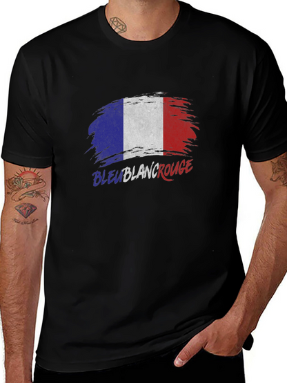 Bleu Blanc Rouge France Flag T-Shirt
