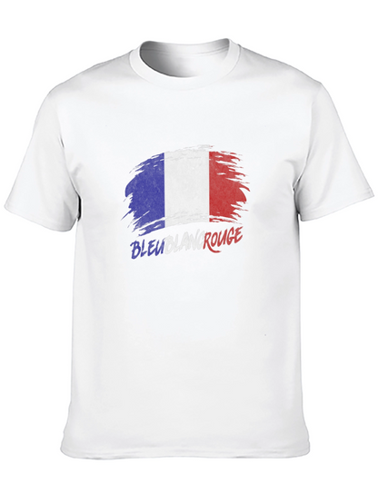 Bleu Blanc Rouge France Flag T-Shirt
