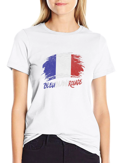 Bleu Blanc Rouge France Flag T-Shirt