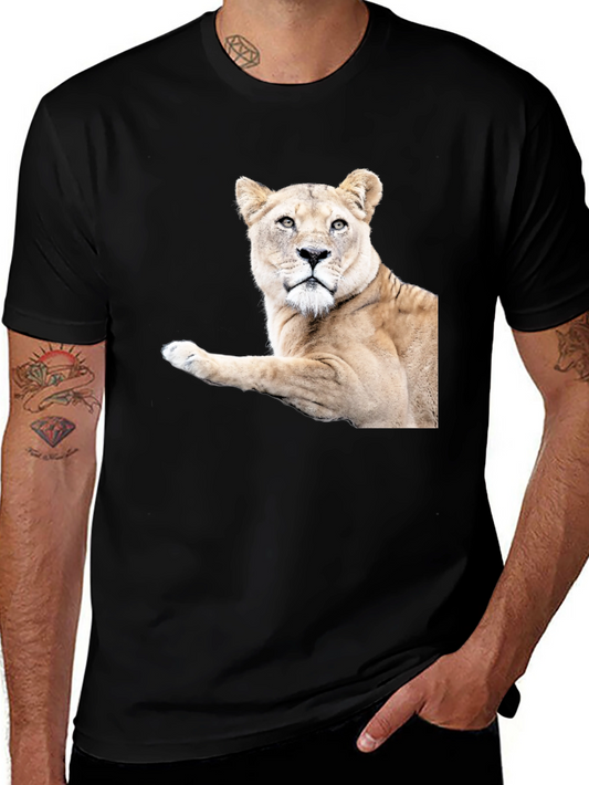 Lioness Graphic Tee - Black Unisex T-Shirt