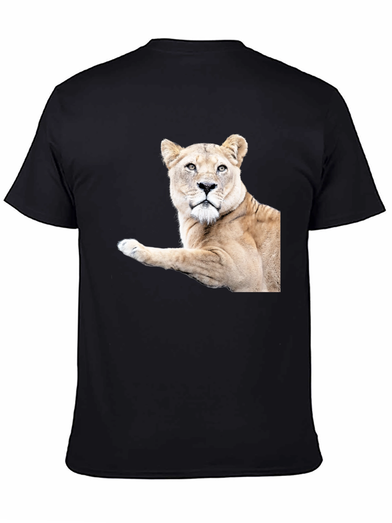 Lioness Graphic Tee - Black Unisex T-Shirt