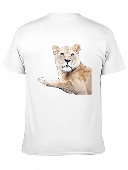 Lioness Graphic Tee - Black Unisex T-Shirt