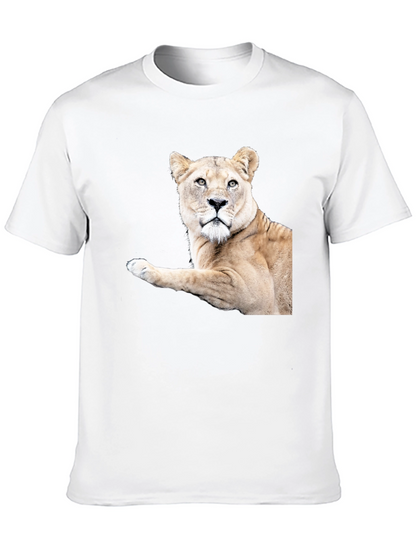 Lioness Graphic Tee - Black Unisex T-Shirt