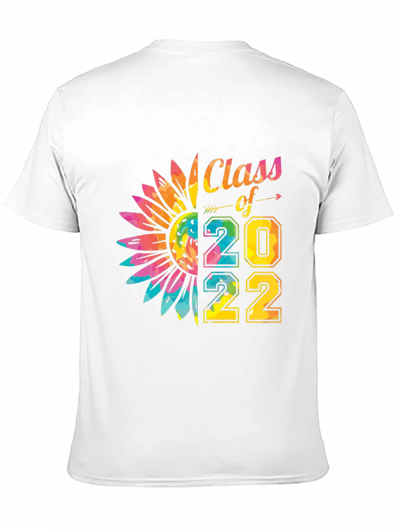 Class of 2022 Sunflower Graduation T-Shirt