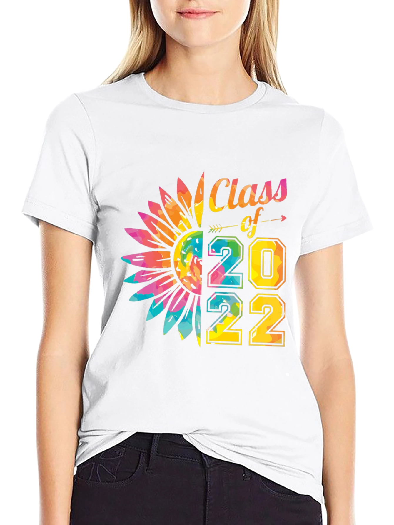 Class of 2022 Sunflower Graduation T-Shirt