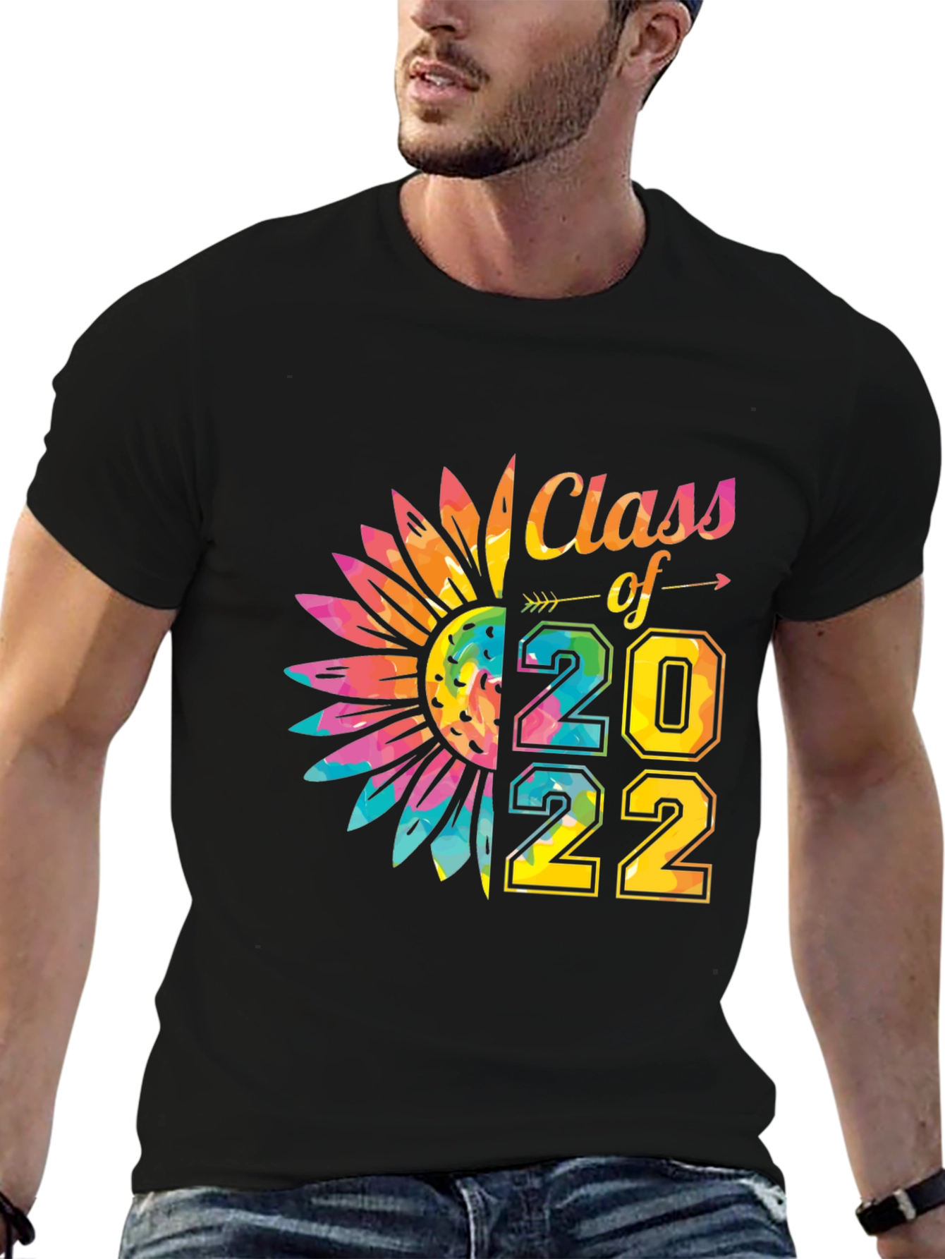 Class of 2022 Sunflower Graduation T-Shirt
