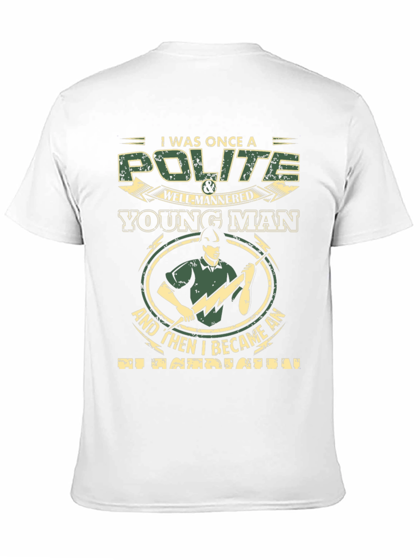 Polite Young Man T-Shirt - Novelty Occupation Tee
