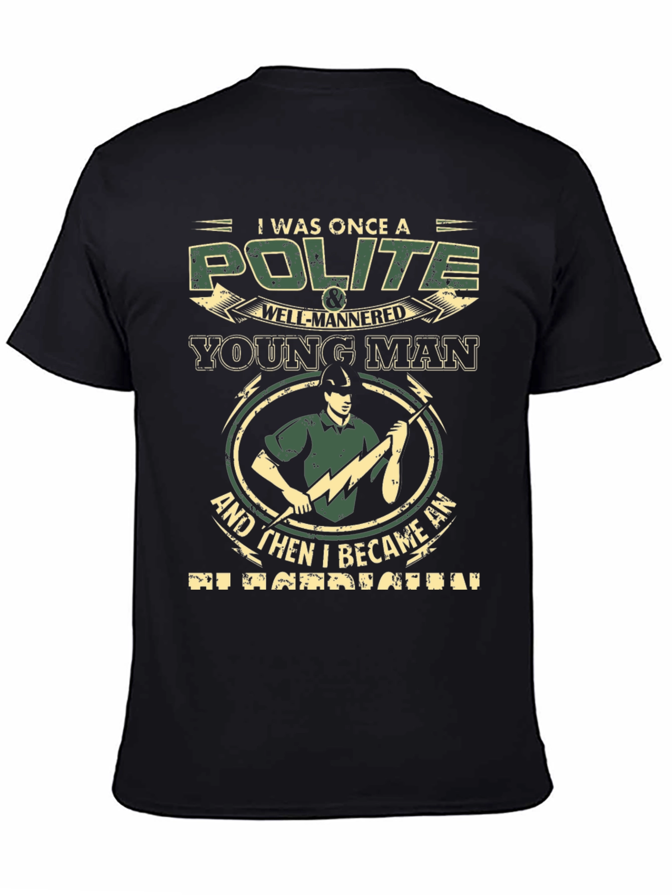 Polite Young Man T-Shirt - Novelty Occupation Tee