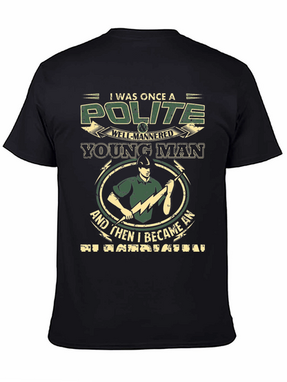 Polite Young Man T-Shirt - Novelty Occupation Tee