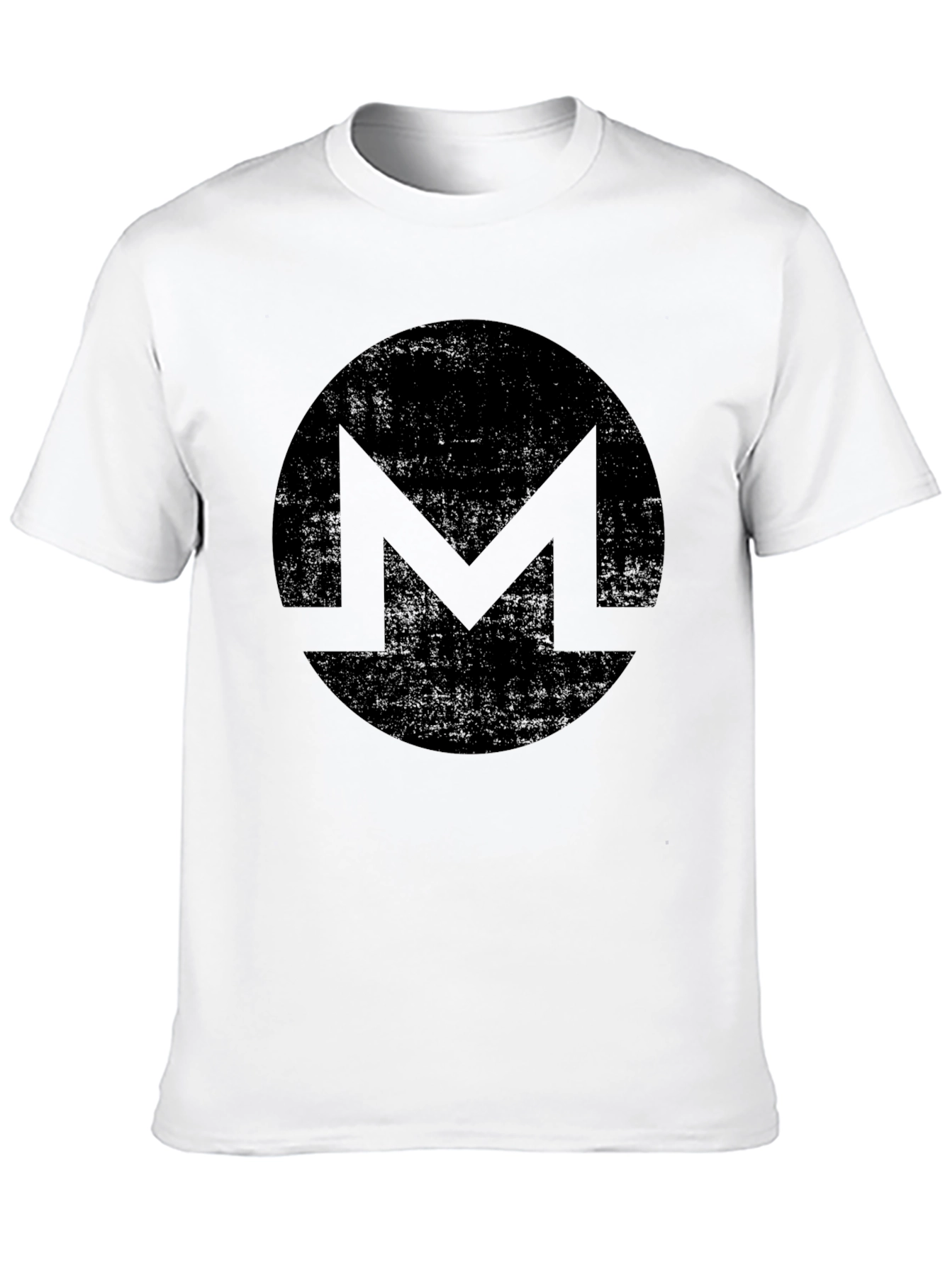 Monero Circle Logo Black T-Shirt