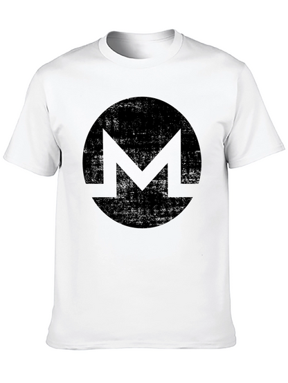 Monero Circle Logo Black T-Shirt
