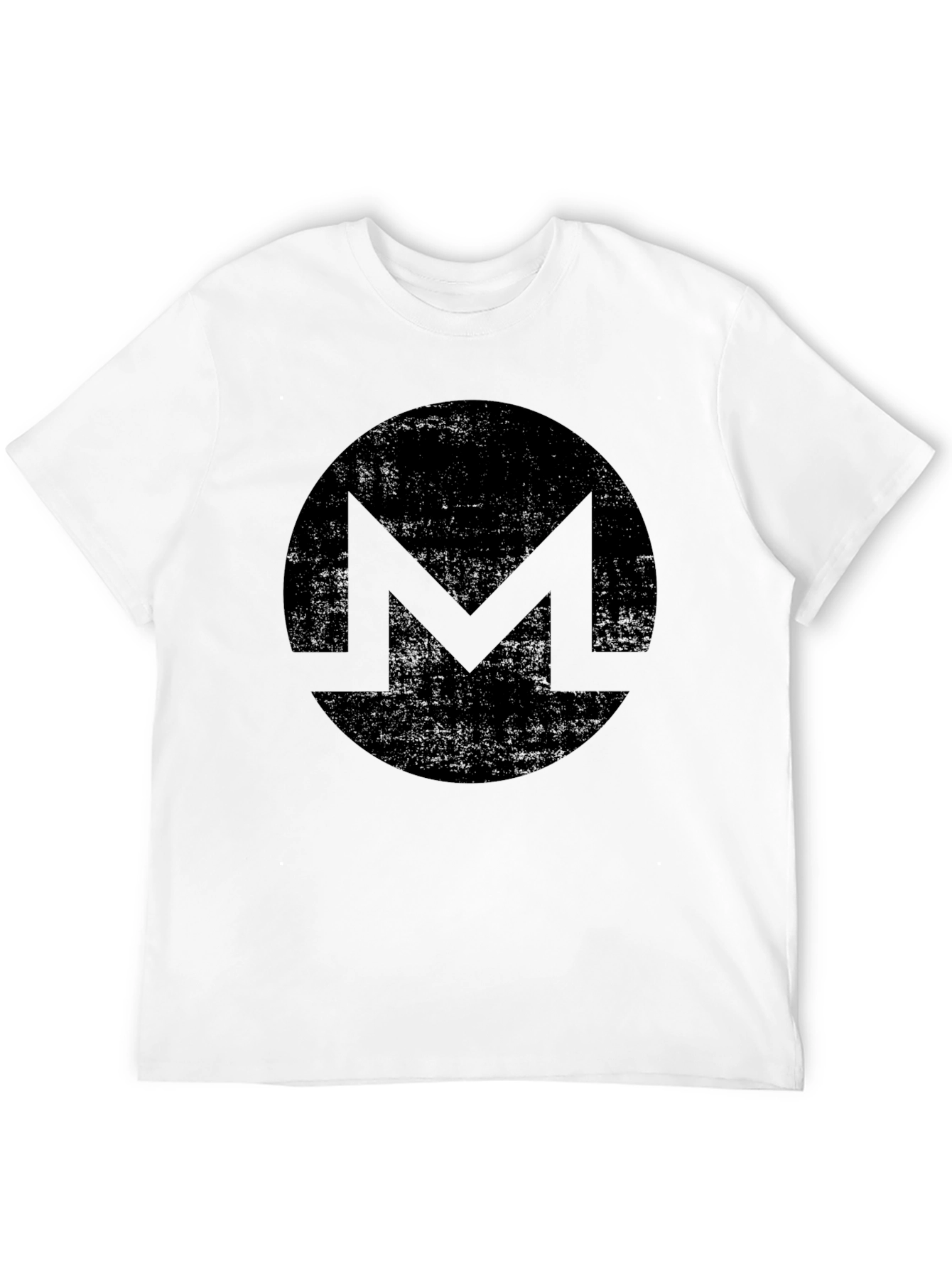 Monero Circle Logo Black T-Shirt