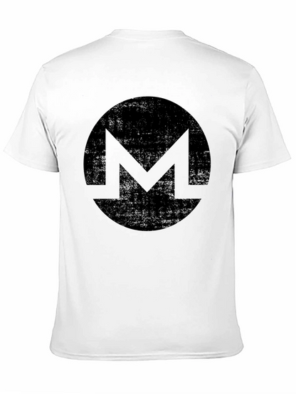 Monero Circle Logo Black T-Shirt