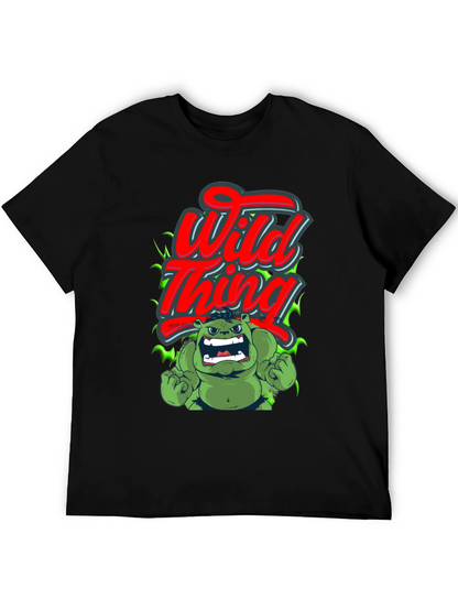 Wild Thing Graphic Tee - Black T-Shirt