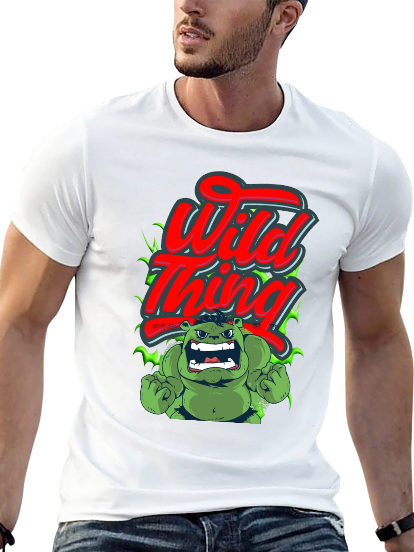 Wild Thing Graphic Tee - Black T-Shirt