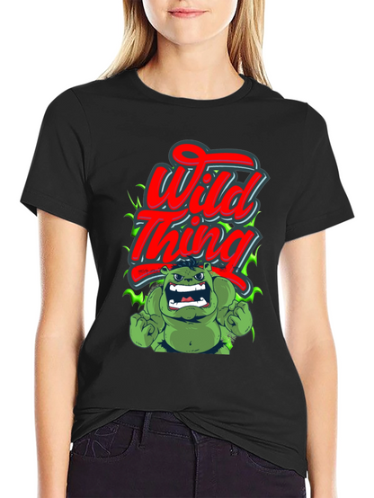 Wild Thing Graphic Tee - Black T-Shirt