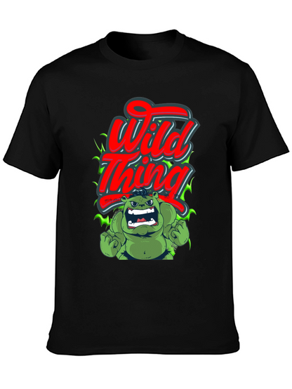 Wild Thing Graphic Tee - Black T-Shirt