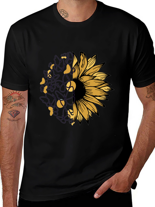 Sunflower Tennis Graphic T-Shirt