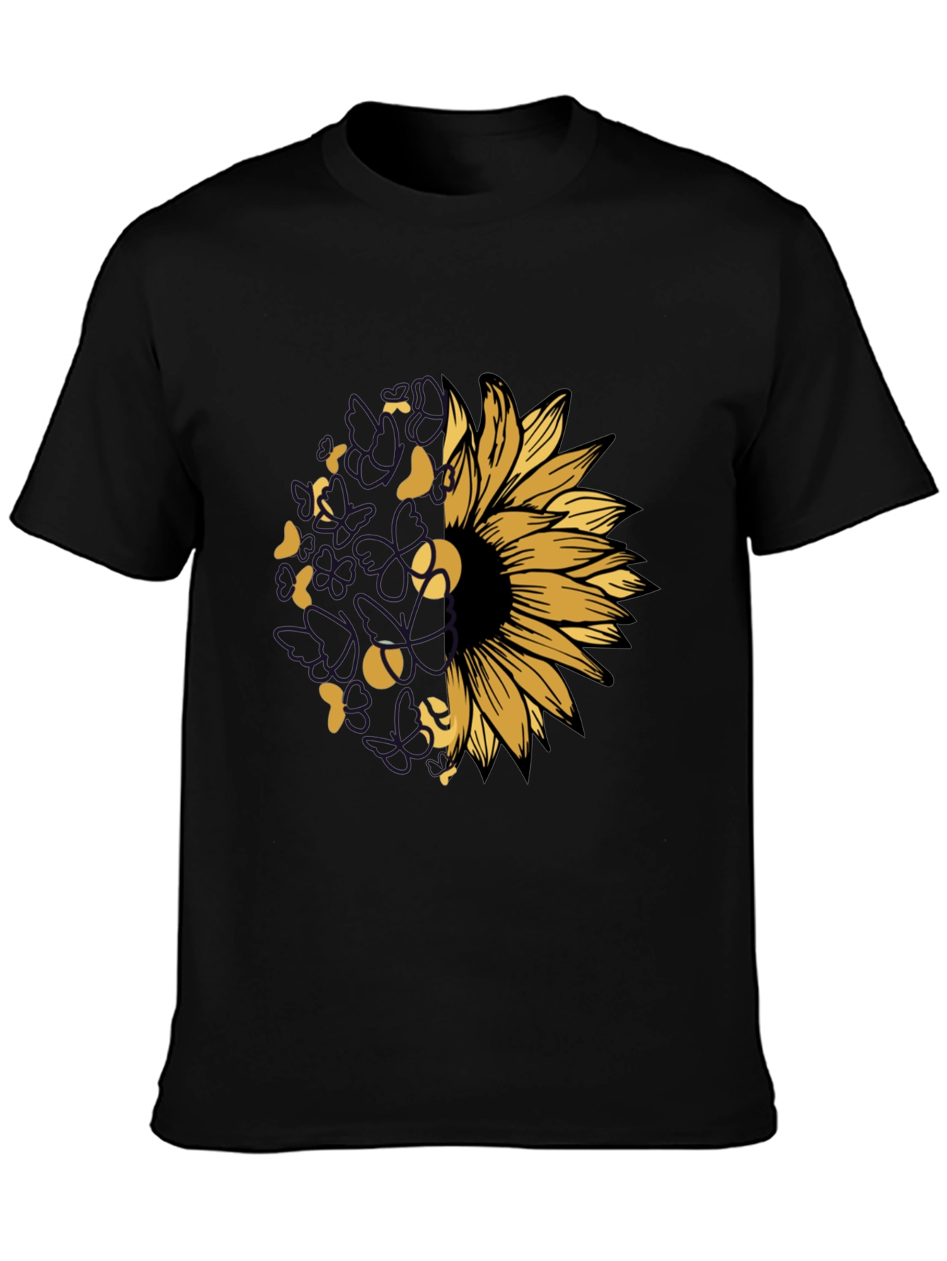 Sunflower Tennis Graphic T-Shirt
