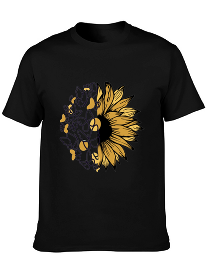 Sunflower Tennis Graphic T-Shirt