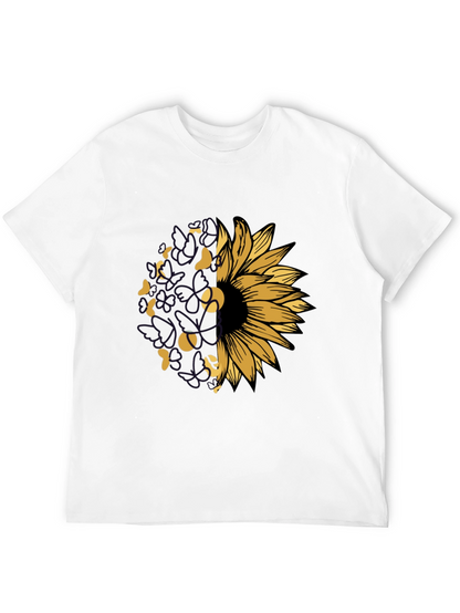Sunflower Tennis Graphic T-Shirt