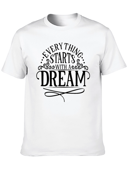 Dream Start Black T-Shirt
