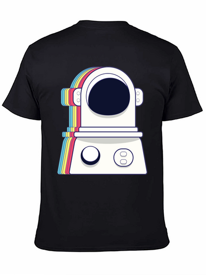 Retro Spaceman Graphic Tee - Trendy Astronaut T-Shirt