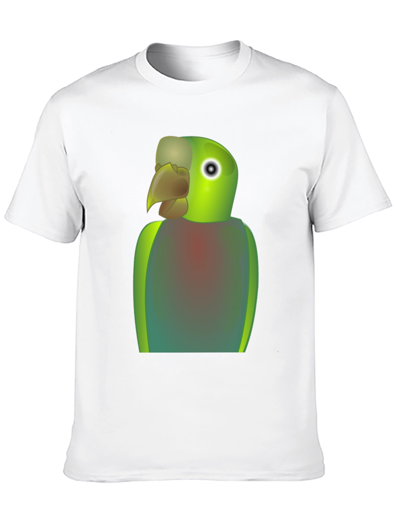 Parrot Graphic T-Shirt - Quirky Bird Lover Tee