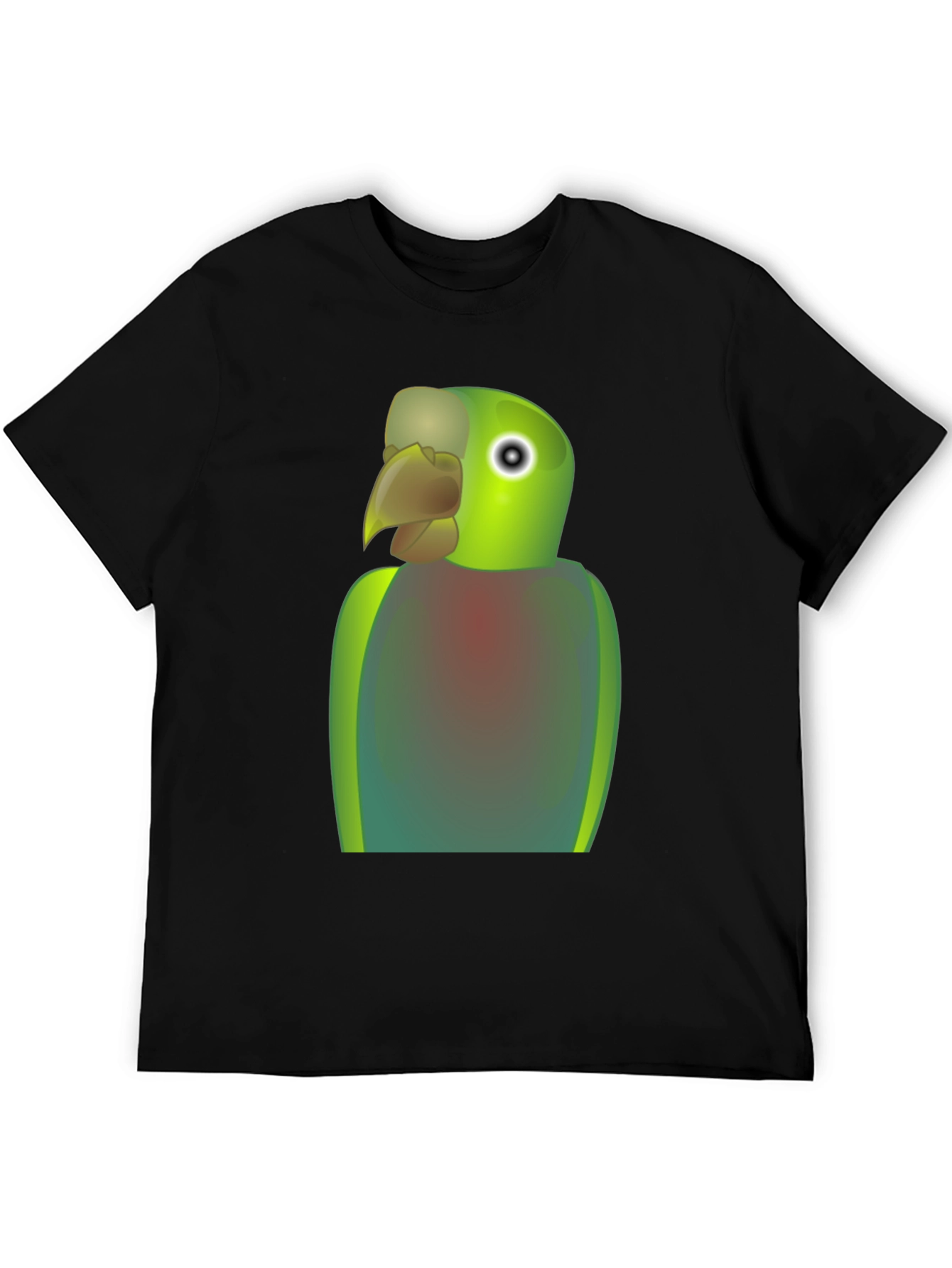 Parrot Graphic T-Shirt - Quirky Bird Lover Tee