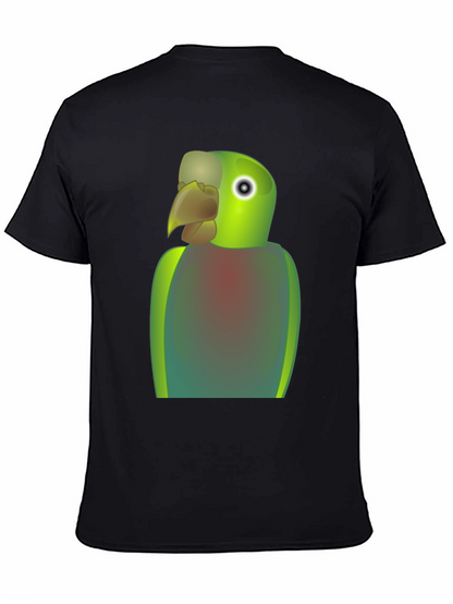 Parrot Graphic T-Shirt - Quirky Bird Lover Tee